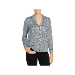 🎉 3for$20 NWT Cupcakes & Cashmere animal print blouse w/contrast piping size XS